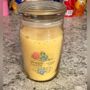Yankee Candle Christmas Cookie Large 2 Wick Candle - Brand New - Never Used